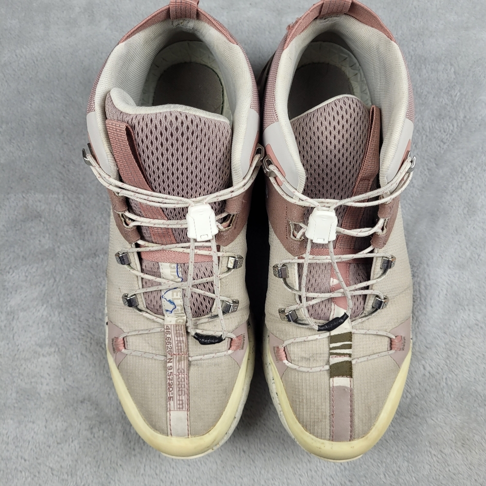 ON Cloud Cloudtrax Hiking Boots Shoes Rose Ivory Women’s Size 9.5 - Picture 9 of 14